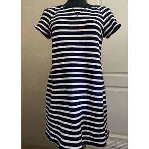 Crown and Ivy Women’s Size Medium Striped T-shirt Dress
